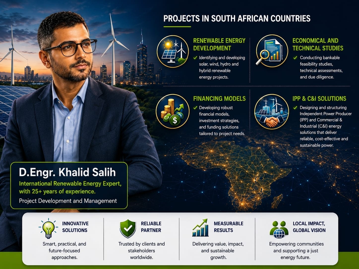 Dr Khalid Salih renewable energy project photo 4